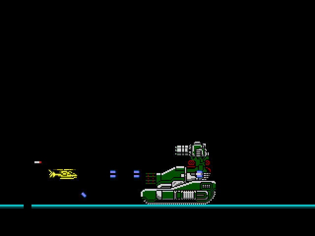 Silkworm [Falcon030] atari screenshot